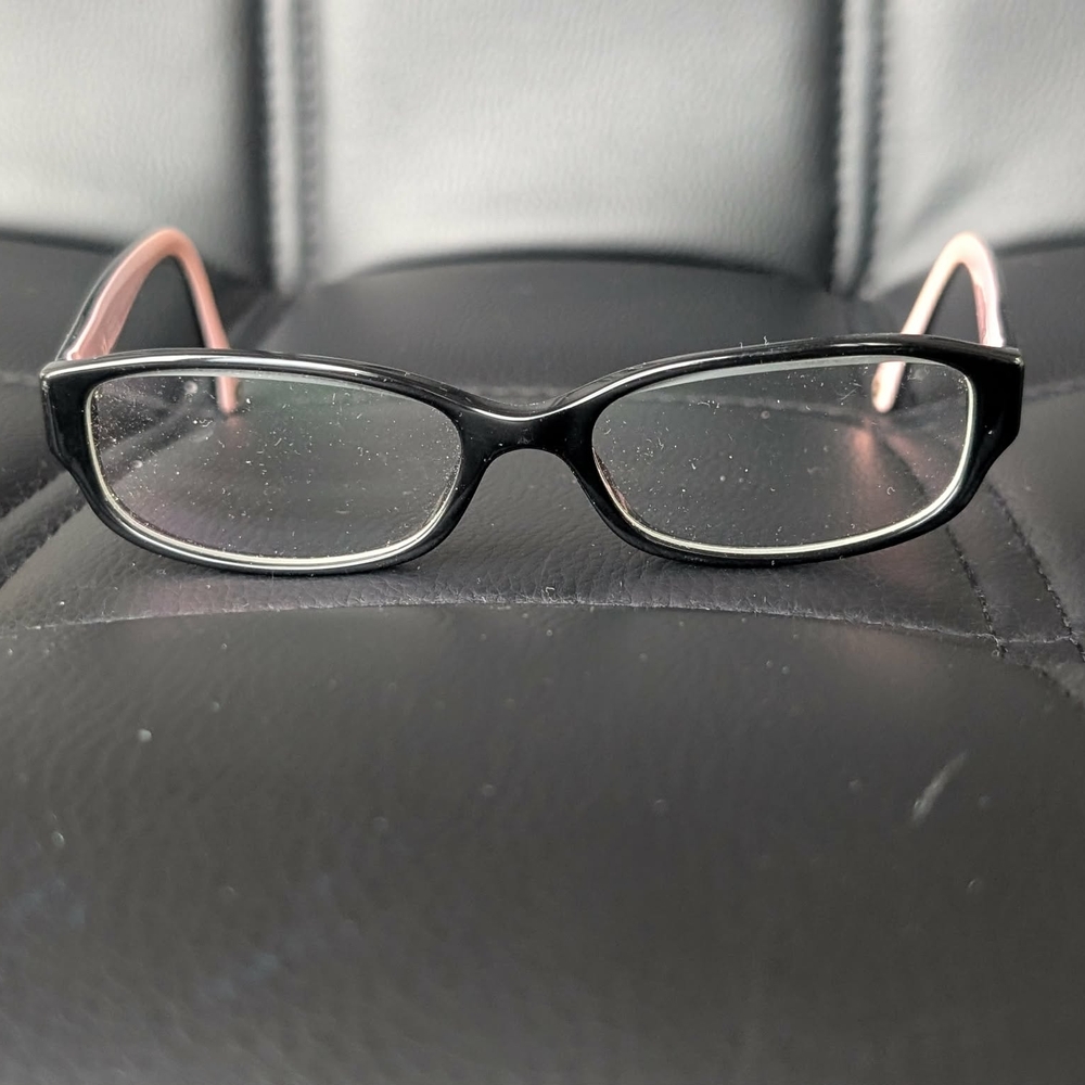 Coach Black and Pink Women's Glasses